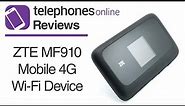 ZTE MF910 Mobile Hotspot Review By Telephones Online
