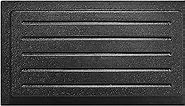 Crawl Space Vent Cover - Outward Mounted Design and Durable ABS Construction - Enhance The Aesthetics of Your Home's Crawl Space (10" H x 18" W, Black)