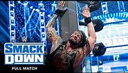 FULL MATCH - Roman Reigns vs. Dolph Ziggler: SmackDown, Dec. 6, 2019