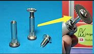 drill chuck/how to make mini drill chuck from bolts and nuts