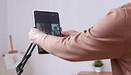 UGREEN Tablet Stand Holder for Bed Long Arm Adjustable Tablet Mount Flexible Clamp Desktop Stand Overhead Compatible for iPad Pro 10.5,9.7, Air Mini 5 4 3 2, iPhone, E-Reader, Black