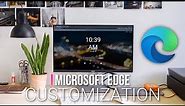 Microsoft Edge customization | LIVE Backgrounds setup