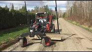 #108 - How to operate a Bobcat Grader on any Skid Steer Loader.