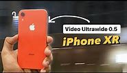 Cara Rekam Video Ultrawide 0.5 di iPhone XR