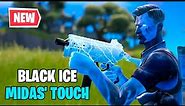 *NEW* Icebound Midas Touch | Fortnite Black Ice Midas skin gameplay