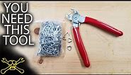 You Need This Tool - Episode 130 | Hog Ring Pliers Professional Upholstery Installation Kit