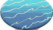 PopSockets PopTop (Top only. Base Sold Separately) Swappable Top for PopSockets Phone Grip Base, Graphic PopTop - Blue Tidal Wave