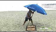 Beach Safety - How to Properly Install a Beach Umbrella
