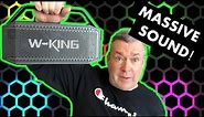W-King D9 Bluetooth Speaker Review! 60 Watts of Sound! Low Price!