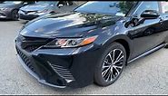 2020 Toyota Camry Black with Black interior