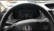 SIDEVIEW MIRROR OPERATION Honda CR-V - HOW TO