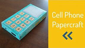 Printable Cell Phone Papercraft