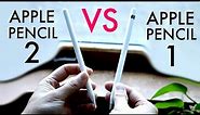 Apple Pencil 1 Vs Apple Pencil 2! (Comparison) (Review)