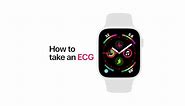 Apple Watch Series 5 - How to take an ECG