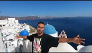 HOW TO FIND THE FAMOUS THREE BLUE DOMES IN SANTORINI