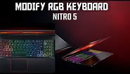 How To Change RGB Keyboard Lighting in Acer Nitro 5 (2023) | RGB Keyboard