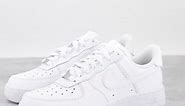 Nike Air Force 1 '07 trainers in triple white | ASOS
