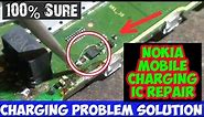 Nokia 106 Charging ic Problem Solution !!! Nokia Mobile Charging Solution