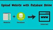How to Upload Website with Database Online for FREE (Php MySql)