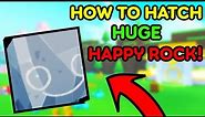 How To Get The *NEW* HUGE HAPPY ROCK In Pet Simulator X!