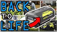 MOST COMPLETE GUIDE! Revive Ryobi 40 Volt Battery ~ The Easy Way, and the Hard Way! | Gears and Tech