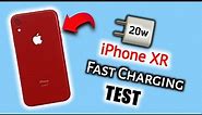 iPhone xr fast charging test 20w | iphone xr fast charger, iphone xr charging time with fast charger