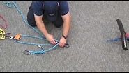 4:1 Mechanical Advantage w/ double sheave pulleys