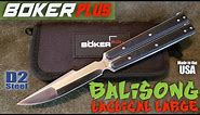 BOKER Plus BALISONG Tactical Large 06EX229 (butterfly knife) new for 2021.