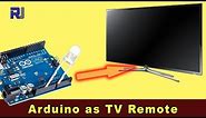 How to use Arduino as TV Remote Controller with Infrared