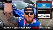 The trick to getting your Honda cheaper accessories...
