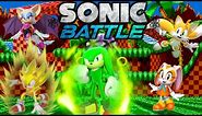 CHAOS KNUCKLES IS ACTUALLY BUSTED!!! Playing Sonic Battle Rematch 0.3