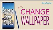 Samsung Galaxy Note 8 - How to change the Wallpaper