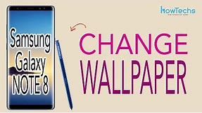 Samsung Galaxy Note 8 - How to change the Wallpaper