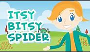 Itsy Bitsy Spider • Nursery Rhymes Song with Lyrics • Animated Cartoon for Kids