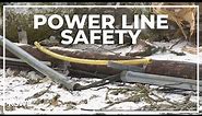 How to stay safe when there's a downed power line