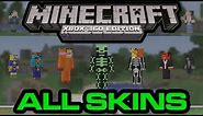 All Minecraft Xbox 360 Edition Skins and Skin Packs