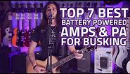Best Busking Gear: 7 Best Battery-Powered Amps & Portable PA