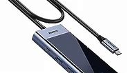 Inateck USB C Hub with 10 Ports, USB 3.2 Gen 2 Speed, 1.6ft Cable, HB2026