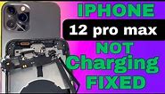 How to fix iPhone 12 pro max charging port replacement