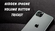 Your iPhone's Volume Buttons Have Tons of Hidden Features!