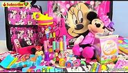 Minnie Mouse Goes Back to School Backpack Surprises