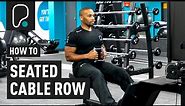 How To Do A Seated Cable Row