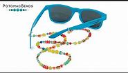Funky Eyeglass Lanyard - DIY Jewelry Making Tutorial by PotomacBeads