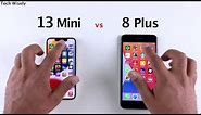 iPhone 13 Mini vs 8 Plus SPEED TEST