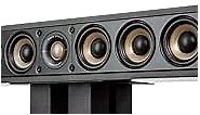 Polk Audio Signature Elite ES35 Slim Center Channel Speaker - Hi-Res Audio Certified, Dolby Atmos & DTS:X Compatible, 1" Tweeter & (6) 3" Woofers, Dual Power Port for Effortless Bass, Stunning Black