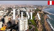 Lima, Peru 4K drone view • Amazing Aerial View Of Lima | Relaxation film with calming music