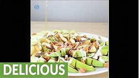 How to make amazing caramel apple nachos