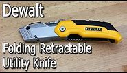 Dewalt Retractable Folding Utility Knife Review