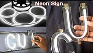 How to Make New Design From Neon Light | New Neon Sign Product ideas | New Neon Sign Board