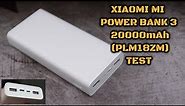 Xiaomi Mi Power Bank 3 20000mAh (PLM18ZM): Test